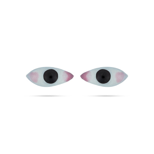 Eye Set - 1 x 1 Inches | Amman Kanmalar / Kan Malar for God - Head & Face Accessories
