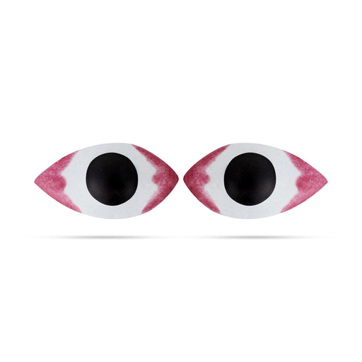 Amman Kan Malar Pair - 0.25 x 0.5 Inches | Eye Set / Kanmalar for Deity - Head & Face Accessories