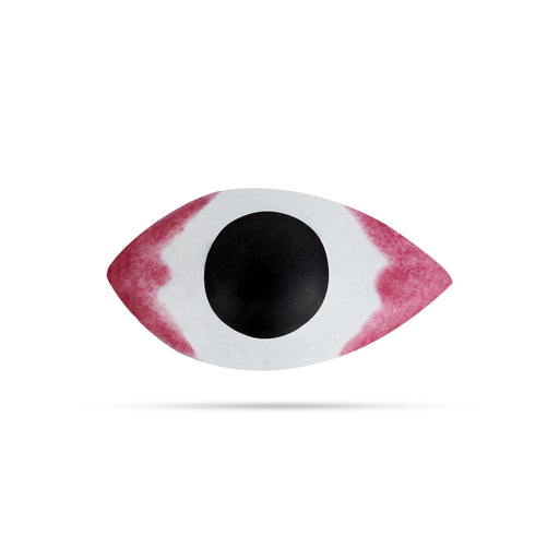 Amman Kan Malar Pair - 0.25 x 0.5 Inches | Eye Set / Kanmalar for Deity - Head & Face Accessories