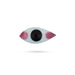 Kan Malar Pair - 0.2 x 0.5 Inches | Amman Eye Set / Kanmalar for Deity - Head & Face Accessories
