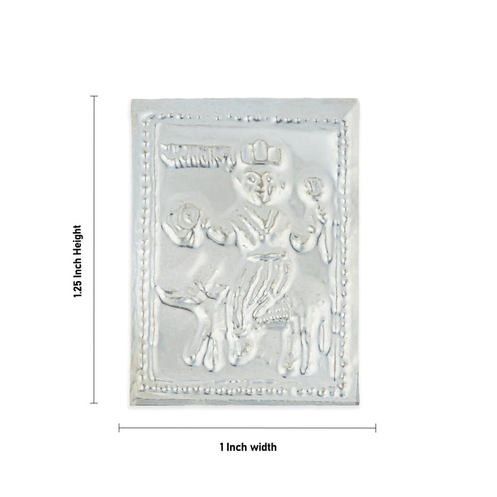 Yaman Design Pratima - 1 x 1 Inches | Pratimai / Prathima for Pooja - Pooja Thali Accessories
