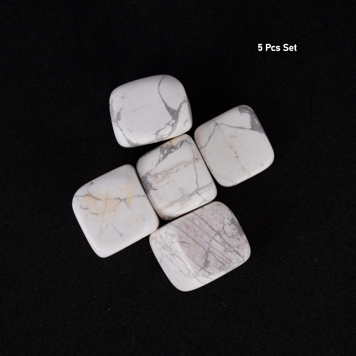 Giri - Howlite Stone | Howlite Natural Stone | White Howlite Stone