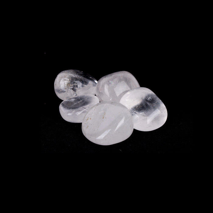 Selenite Tumble Stone Set | 5 Pcs/ Crystal Stone/ Semi Precious Stone for Healing - Semi Precious Stones