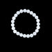 Selenite Bracelet - 2.5 Inches | Selenite Crystal Bracelet/ 8 mm/ Selenite Stone Bracelet for Energy Cleansing - Bracelet