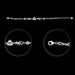 Bracelet - 2 Inches | Star Cut Bracelet / Silver Polish Jewellery/ Artificial Jewelry / Bracelet for Women - Bracelet