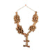 Chandan Wood Mala - 16 Inches | Sandalwood Mala/ Chandan Sukhad Haar/ Garland for Photo Frame - Mala