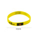 Rubber Bracelet - 2.5 inches | 5 Pcs / Mahakal Rubber Wristband / Embossed Rubber Wristbands for Daily Wear - Bracelet