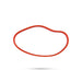 Rubber Bracelet - 2.5 inches | 5 Pcs / Mahakal Rubber Wristband / Embossed Rubber Wristbands for Daily Wear - Bracelet