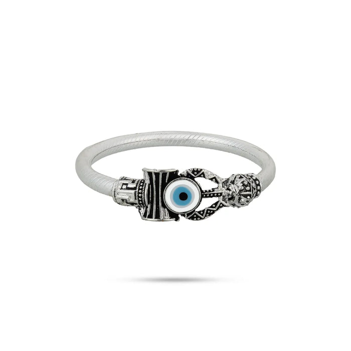 Baby Bangle - 2 inches | Baby Bracelet / Kids Bangle / Traditional Silver-Tone Kada for Infants & Toddlers - Ethnic Wear Accessories
