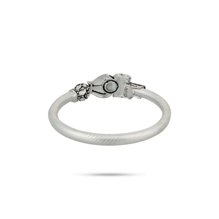 Baby Bangle - 2 inches | Baby Bracelet / Kids Bangle / Traditional Silver-Tone Kada for Infants & Toddlers - Ethnic Wear Accessories