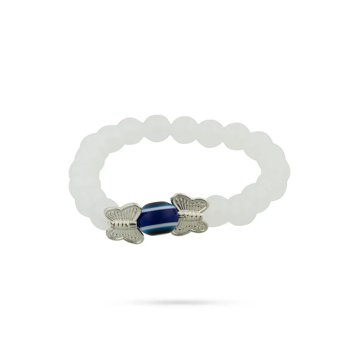 Beads Bracelet - 2.5 inches | Fancy Elastic Bracelet / Stylish Beaded Wrist Band for Daily Wear & Gifting - Bracelet
