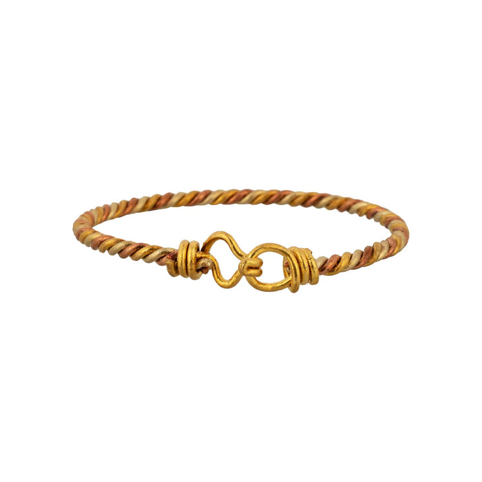 Panchdhatu Kada - 2.5 inches | Panch Dhatu Kada / Traditional Panchdhatu Bracelet for Daily Wear - Bracelet