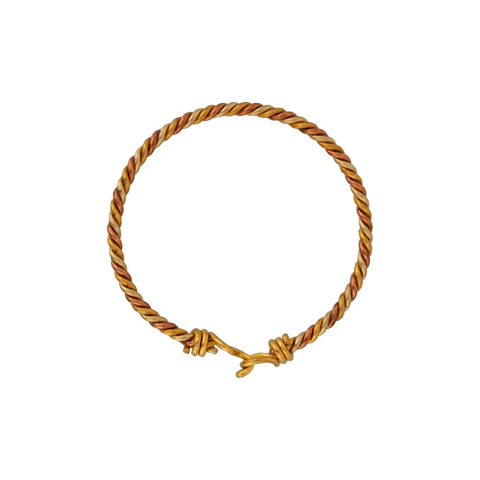 Panchdhatu Kada - 2.5 inches | Panch Dhatu Kada / Traditional Panchdhatu Bracelet for Daily Wear - Bracelet