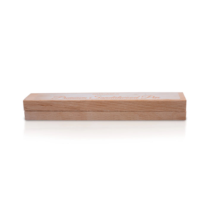 Pen With Box Pure Sandal - 7 x 1 Inches | Sandalwood Box with Pen / Classic Gift, Office & Personal Use - Stationery