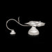 6 Face Kapur Aarti With Nag Handle - 2.75 x 5.5 Inches | 6 Face Diya / Brass Camphor Aarti for Pooja - Kapur Aarti
