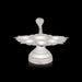 6 Face Kapur Aarti With Nag Handle - 2.75 x 5.5 Inches | 6 Face Diya / Brass Camphor Aarti for Pooja - Kapur Aarti