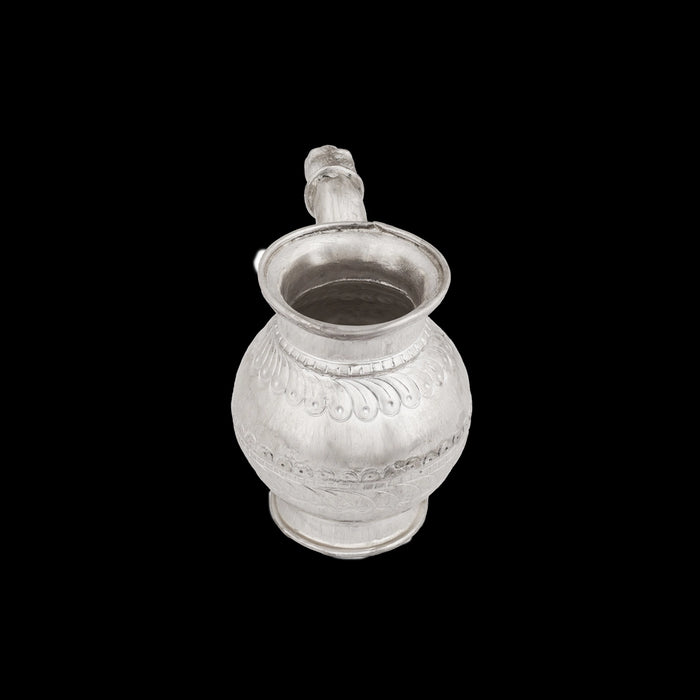 Kindi - 2.25 x 2.75 Inches | Silver Kamandal / Kamandalam / Kalash for Pooja - Kalash & Pooja Lota