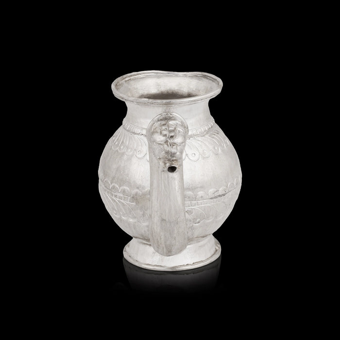 Kindi - 2.25 x 2.75 Inches | Silver Kamandal / Kamandalam / Kalash for Pooja - Kalash & Pooja Lota