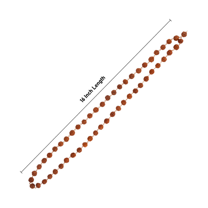 Giri - Original Rudraksha Mala | Japa Mala | Copper Chain For Rudraksha