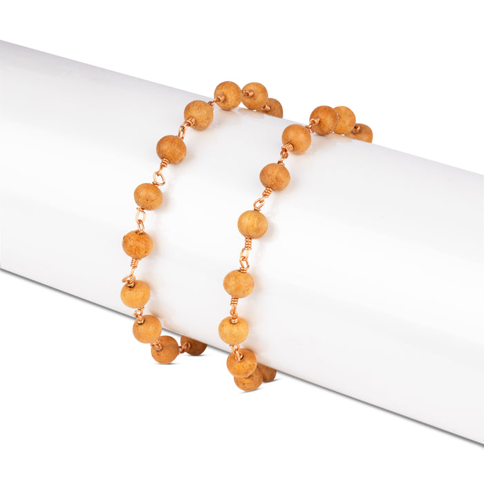 Buy Thulsi Mala with Copper Knot 10mm Beads Tulasi Mala Tulsi Mala Thulasi Mala for Men & Women online at Giri ISKCON collection