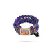Delhi Guruji Bracelet – 2.5 Inch Dia | 3 Line Beaded Bracelet / Spiritual Hand Band For Daily Wear - Bracelet