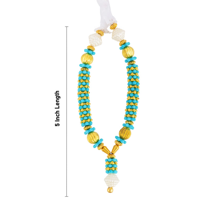 Moti Mala - 5 Inches | Beads Mala/ Pearl Moti Mala / Artificial Jewelry For Deity Decor
