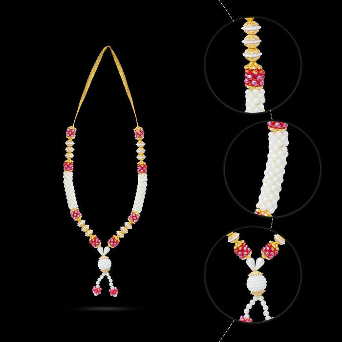 Moti Mala - 12 Inches | Fancy Mala/ Beaded Jewellery/ Artificial Jewelry For Traditional Wear