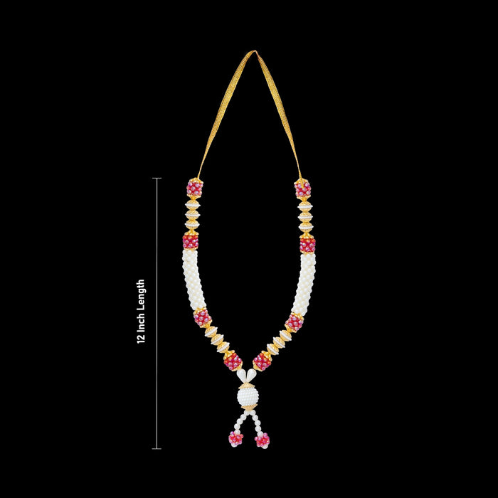 Moti Mala - 12 Inches | Fancy Mala/ Beaded Jewellery/ Artificial Jewelry For Traditional Wear