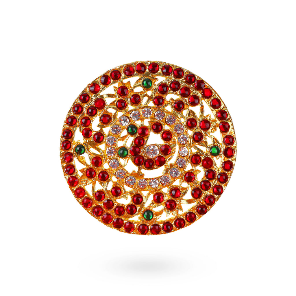 Rakodi - 2.5 Inch Round | Hair Accessories/ Jewellery for Deity