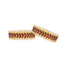 Kemp Stone Bangles Pair - 2.5 Inches | Stone With Beads Chudi/ Bharatanatyam Jewellery for Women - Dance Jewellery