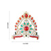 Stone Kireedam - 3 x 3 Inches | Kiridam/ Half Crown/ Multicolour Stone Mukut for Deity - Head & Face Accessories