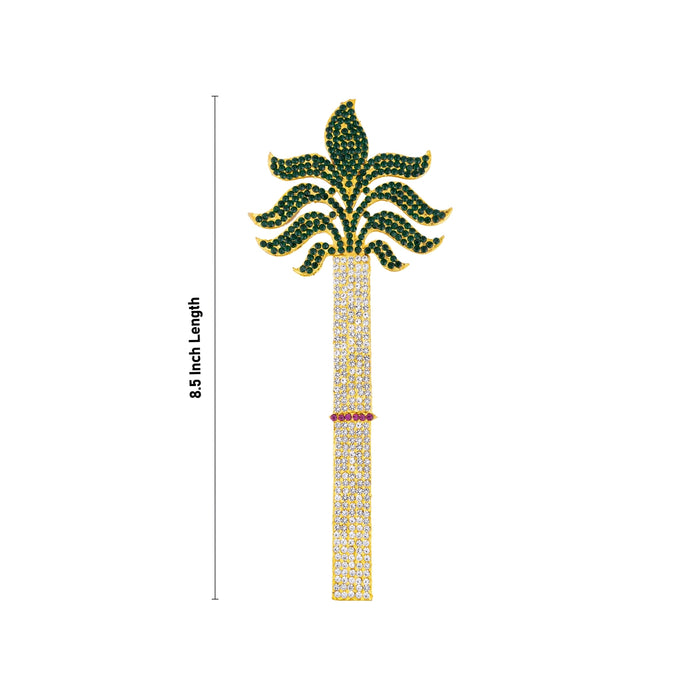 Stone Sugarcane Tree - 8.5 Inches | Artificial Tree for Deity Decor - Deity Accessories