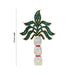 Stone Sugarcane Tree - 4.5 Inches | Multicolour Stone Artificial Tree for Deity Decor - Deity Accessories
