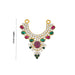 Stone Necklace - 2 Inches | Multicolour Stone Jewellery/ Stone Jewelry for Deity/ 10 Gms Approx - Neck & Body Accessories