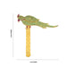 Stone Parrot Pair - 6 x 2 Inches | 2 Pcs/ Artificial Parrots for Decoration - Deity Accessories