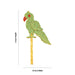 Stone Parrot Pair - 3.25 x 1.25 Inches | 2 Pcs/ Artificial Parrots for Decoration - Deity Accessories