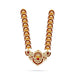 Stone Haram - 20 Inches | Peacock Design Stone Jewellery/ Artificial Jewelry for Deity Decor - Neck & Body Accessories