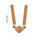 Stone Haram - 20 Inches | Peacock Design Stone Jewellery/ Artificial Jewelry for Deity Decor - Neck & Body Accessories