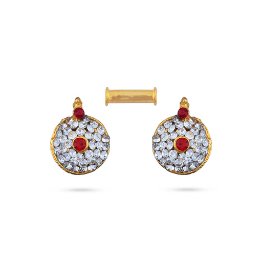 Stone Mangal Sutra Set - 0.5 Inch Dia | Mangala Sutra/ Pottu Thaali/ Artificial Mangalsutra for Deity - Neck & Body Accessories