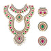 Stone Haram - 15 Inches | Multicolour Stone Jewellery/ Long Necklace for Deity - Neck & Body Accessories