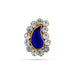 Stone Tilakam - 0.5 x 0.5Inches | Goddess Pottu / Stone Bindi / Tilak Stone for Deity - Head & Face Accessories