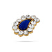Stone Tilakam - 0.5 x 0.5Inches | Goddess Pottu / Stone Bindi / Tilak Stone for Deity - Head & Face Accessories