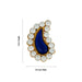 Stone Bindi - 1 X 0.5 Inches | Stone Pottu/ Bindi With Stone For Deity Decor - Head & Face Accessories