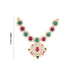 Stone Necklace - 4 Inches | Multicolour Stone Jewellery/ Stone Jewelry for Deity Decor/ 35 Gms Approx - Neck & Body Accessories