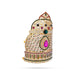 Stone Mukut - 8 x 5.5 Inches | Kiridam / MultiColour Stone Half Crown / Stone Kireedam for Deity - Head & Face Accessories