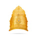 Stone Mukut - 8 x 5.5 Inches | Kiridam / MultiColour Stone Half Crown / Stone Kireedam for Deity - Head & Face Accessories