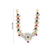 Stone Necklace - 2.5 Inches | Multi Colour Stone Jewellery for Deity Decor - Neck & Body Accessories