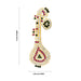 Stone Veena - 4 x 1.25 Inches | Multicoloured Stone Veenai/ Deity Ornament - Deity Accessories