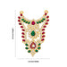 Stone Necklace - 3.5 x 2.5 Inches | Multicolour Stone Haram/ Stone Jewellery for Deity - Neck & Body Accessories