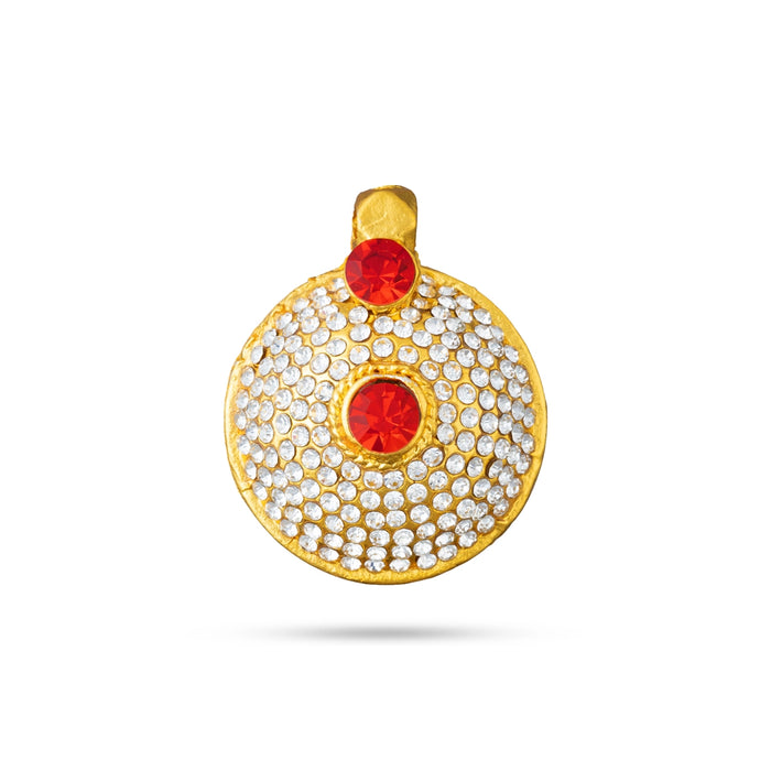 Mangalsutra - 1 x 0.5 Inches | Stone Thali/ Mangalyam Thali/ Thirumangalyam for Deity